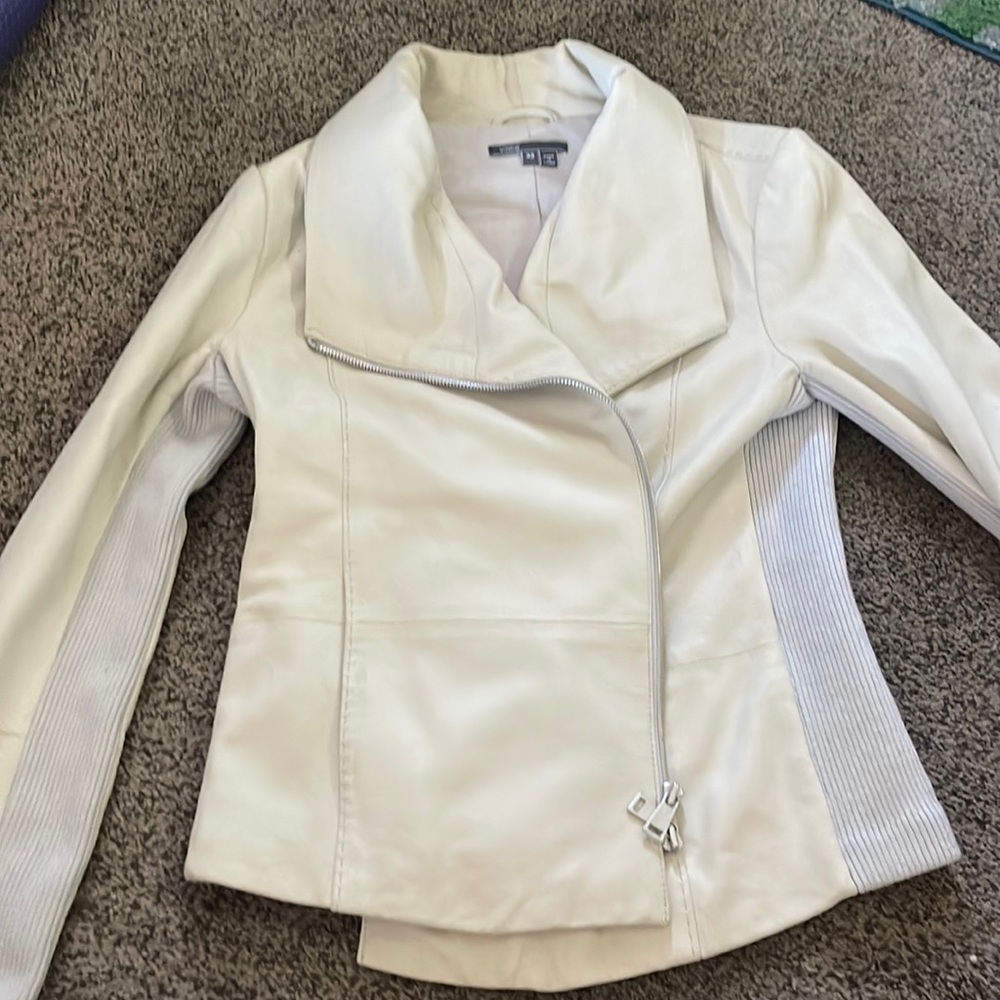 Vince Goat leather jacket